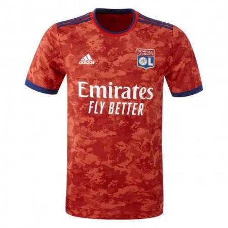 Billiga Fotbollströjor Olympique Lyonnais Borta tröja 2021/22 Kortärmad 